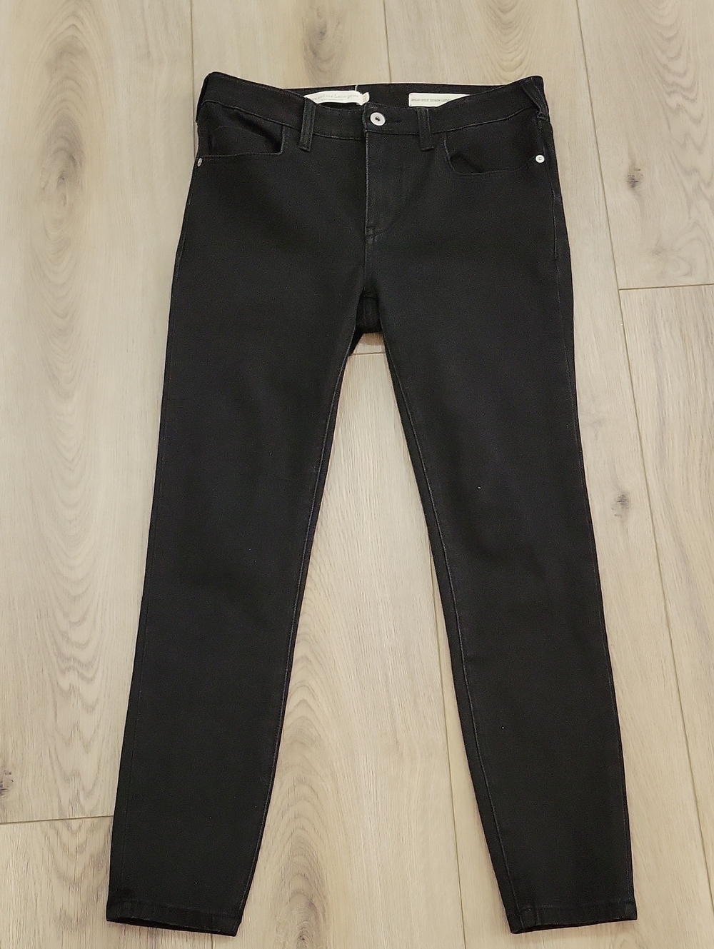 Anthropologie Black Stretch Skinny Jeggings